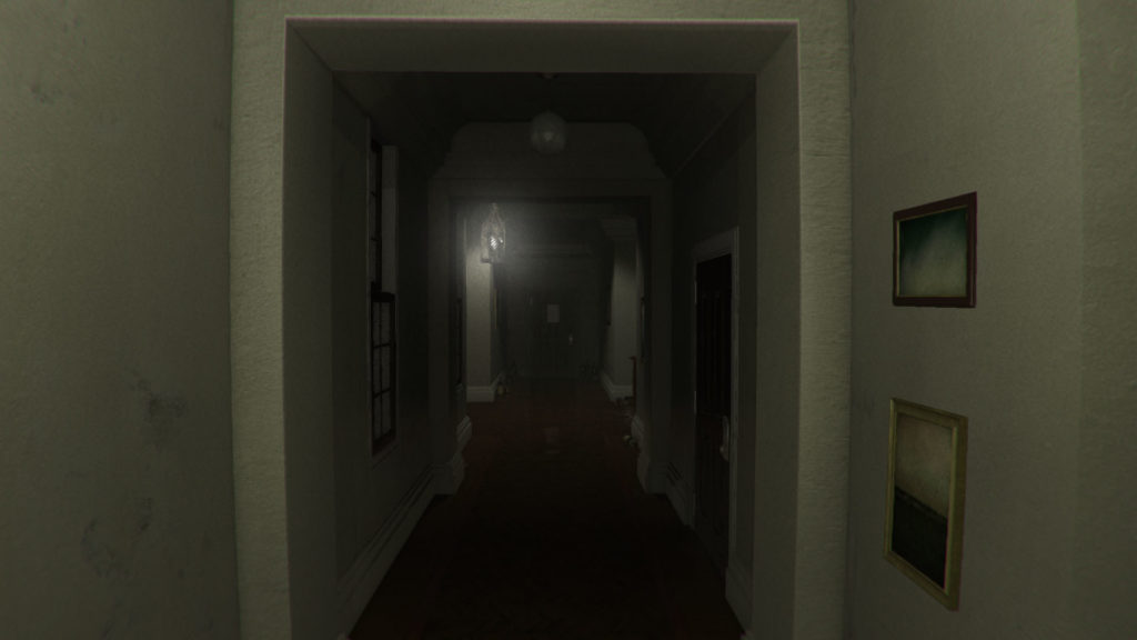 Hallways in the free P.T. clone to download for PC, Mac and Linux