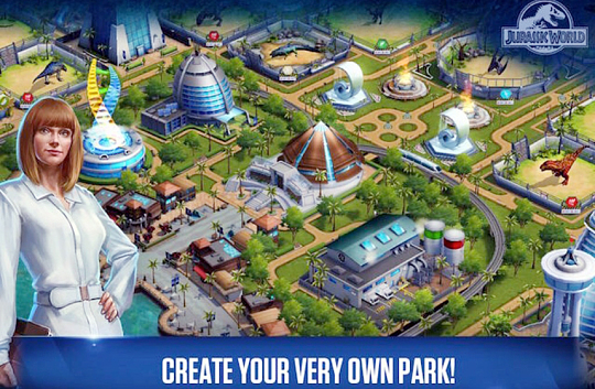 The Jurassic World game available on iTunes