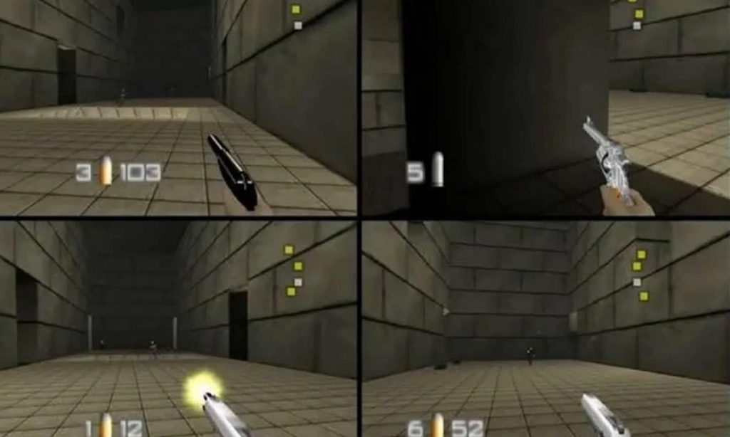 The splitscreen was a breathtaking gaming experience. In GoldenEye 007 on Xbox & Switch you can also play in multiplayer.