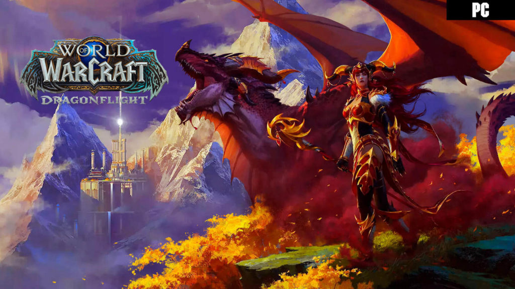 As shown on this cover by Blizzard, WoW Dragonflight is all about dragons and their abilities. The release date has now been announced and will be on November 28.