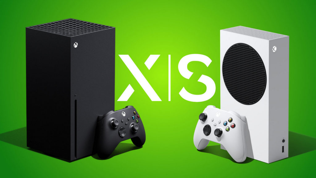 We can see the two consoles from Microsoft “Xbox X” and “Xbox S” against a green background in this picture. Will Genshin Impact appear on Xbox?