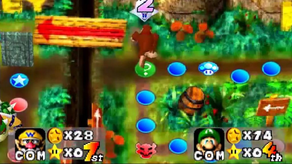 You can see in this picture a game board from the title Mario Party, which is sure to be one of the most popular N64 games on Switch.