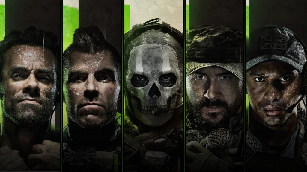 In this picture, we can see the main characters of CoD: Modern Warfare 2 in a typical design.