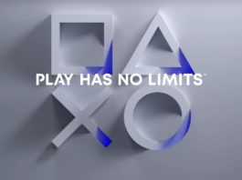 We see the four PlayStation icons, the square, the triangle, the X and the circle, growing out of a gray background. Above them is written in capital letters "Play has no Limits", which is oddly true when you think of a PS5 jailbreak.