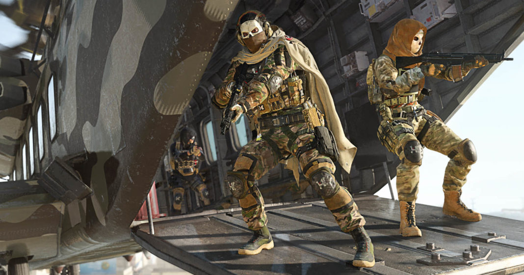 Jump in Warzone 2 by plane again, as shown here on the cover of the new Call of Duty game. The release date is November 16, 2022.
