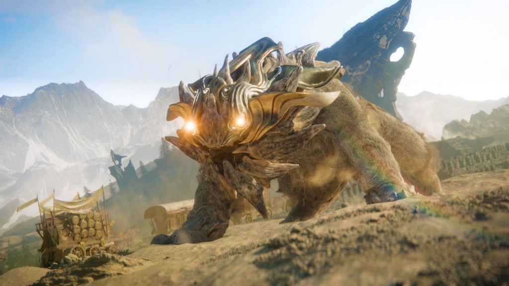 While the release date is set, you already get a glimpse of the game with its vast creatures, as seen here.