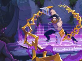 The Mageseeker is the new spin-off in the League of Legends universe. Here we see Sylas the Unshackled with his chains.