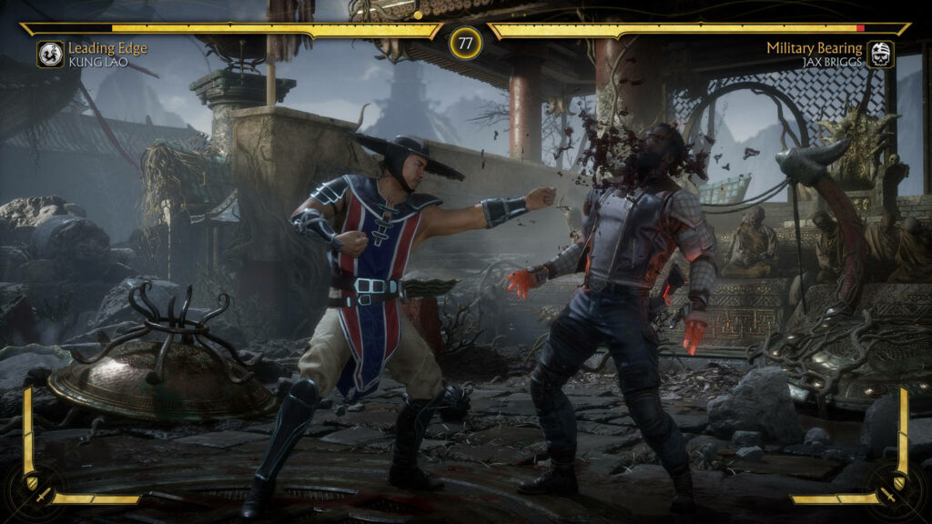 Mortal Kombat 12 is a much-anticipated title for many fans. Here we see two fighting characters from the predecessor.