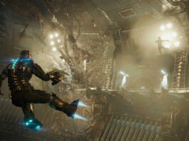 We see the protagonist floating in a spaceship in Dead Space Remake, one of the new best PS5 & PS4 games in 2023.