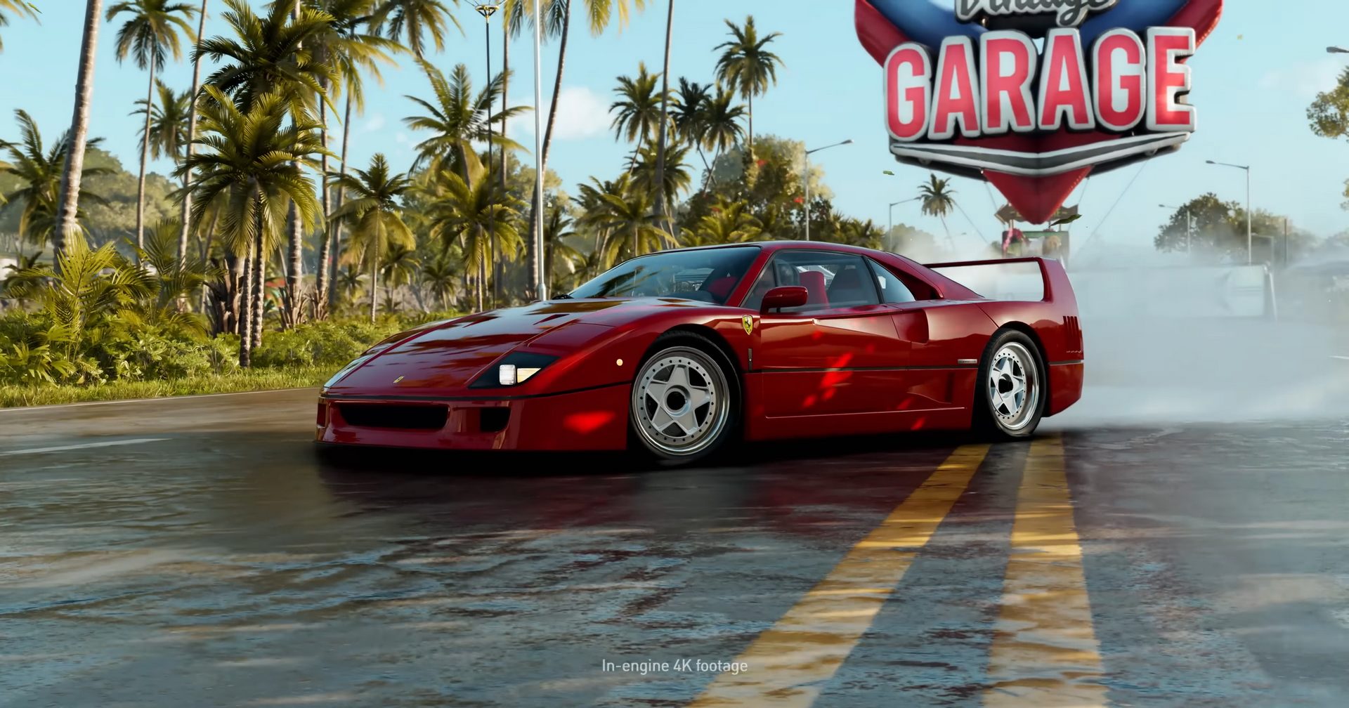 Discover the map of Oʻahu in The Crew Motorfest as of the release date. Here we see a neat red racing car from the front.
